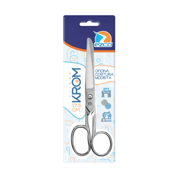 Tijera Krom 17,5 cm - EZCO