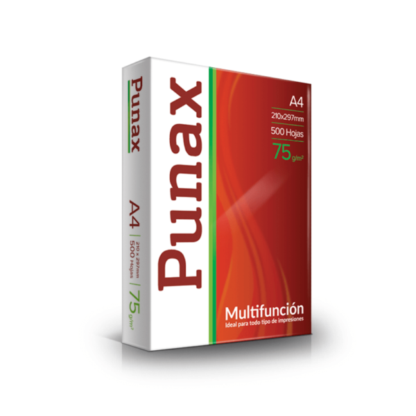 Resma A4 75 g/m2 - PUNAX
