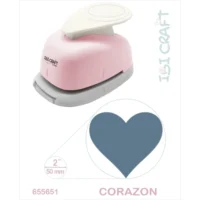 Perforadora artística 50mm / 2" CORAZON - IBI CRAFT