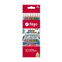 Lápices de colores Metalizados Pinto x10 - FILGO