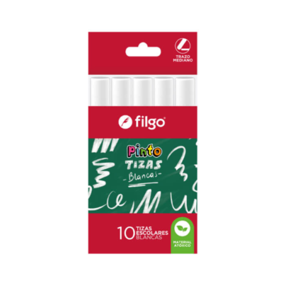 Tizas blancas x10 - FILGO