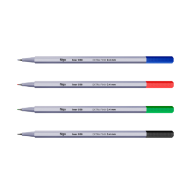 Microfibra Liner 038 x4 colores clásicos - FILGO