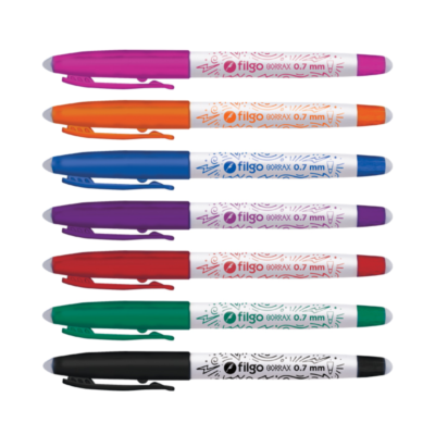 Roller gel borrable doble goma Borrax - FILGO