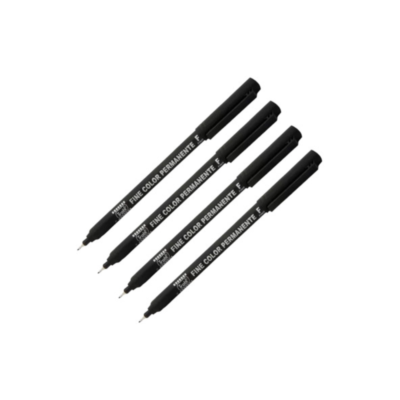 Microfibra permanente punta fina 0.3 mm - TRABI