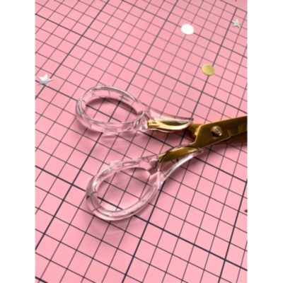 Tijera de precisión 16 cm mango cristal - IBI CRAFT