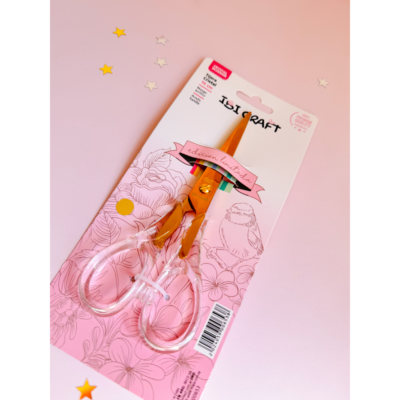 Tijera de precisión 16 cm mango cristal - IBI CRAFT