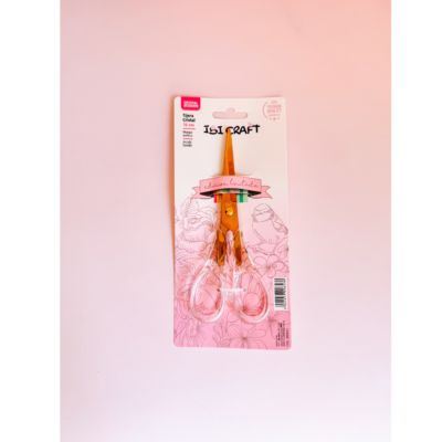 Tijera de precisión 16 cm mango cristal - IBI CRAFT