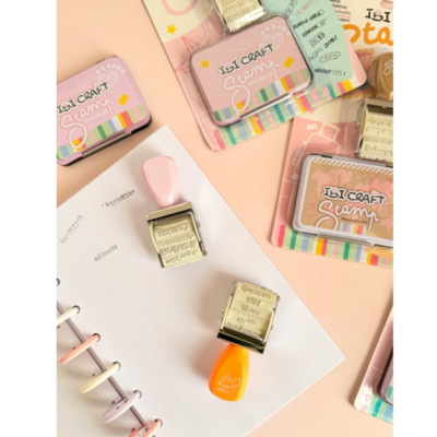 Stamp Set sello + almohadilla - IBI CRAFT