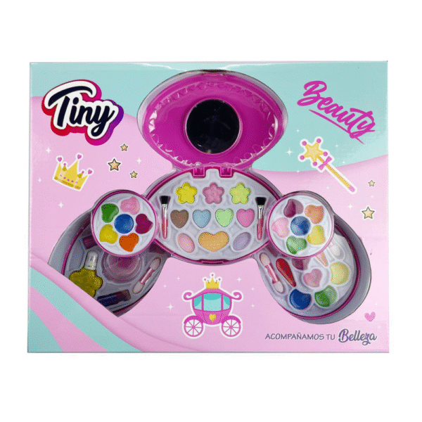 Set de maquillaje sombra + glitter TINY