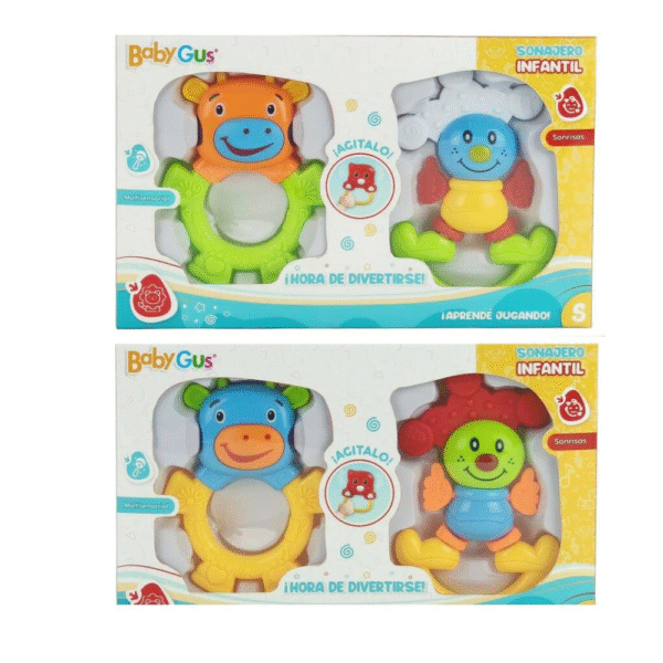 Conjunto de sonajeros BABYGUS