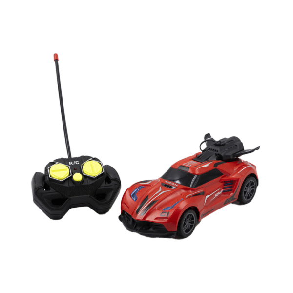 Auto a radio control con luces y humo 4 funciones GO SPEED