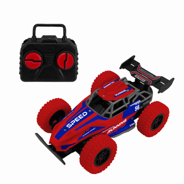 Auto a radio control con ruedas de goma GO SPEED