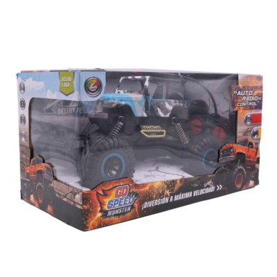 Auto con suspensión a radio control GO SPEED