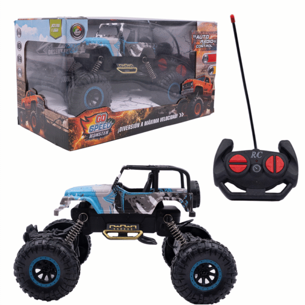 Auto con suspensión a radio control GO SPEED