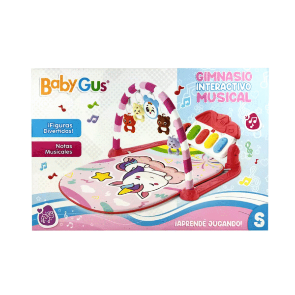 Gimnasio interactivo musical 76x60x38 cm BABYGUS