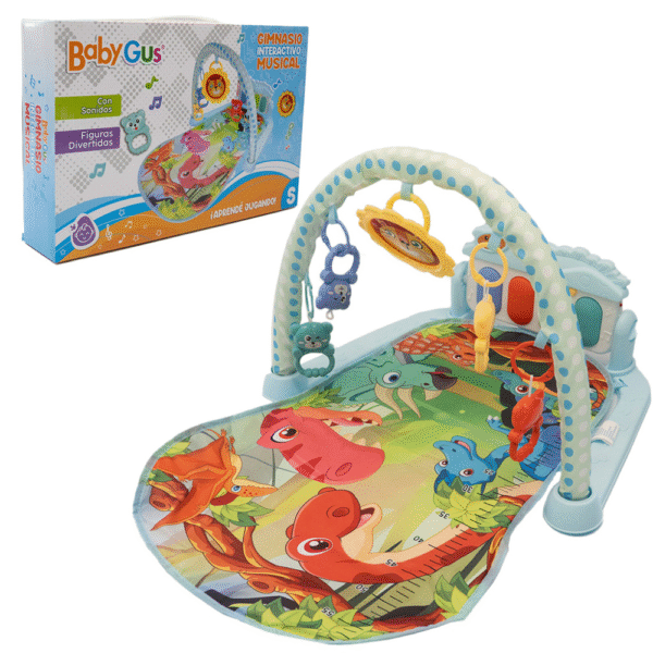 Gimnasio interactivo musical 74x56x43 cm BABYGUS