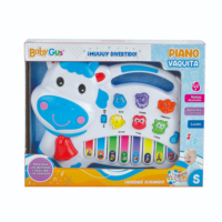 Piano Vaca con sonido 26x21x5 cm BABYGUS
