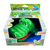 Juego cocodrilo muerde dientes 23x19x18 cm BABYGUS