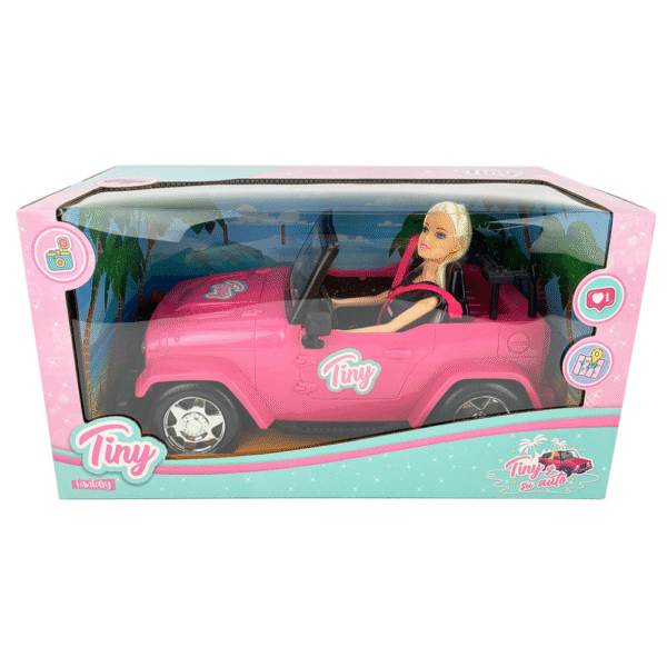 Muñeca y su Jeep TINY