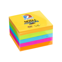 Taco adhesivo neón 75x75 mm - EZCO