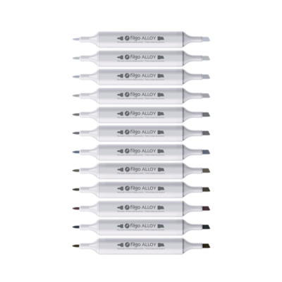 Marcador Artístico Alloy TONOS NEUTROS - FILGOo