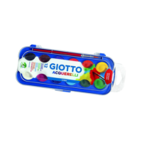 Acuarelas x12 colores - GIOTTO