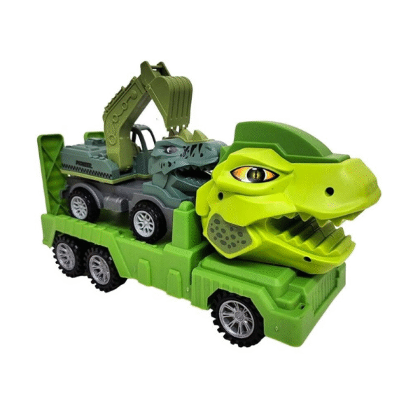 Camión a fricción DINO transportador de vehículo