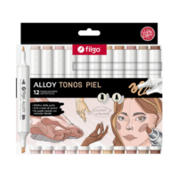 DISTRITOPO (90) Marcador Artístico Alloy TONOS PIEL - FILGO