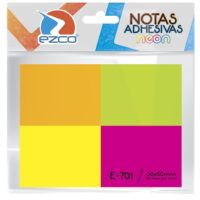 Notas adhesivas neón 38x50 mm - EZCO