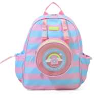 Mochila «Summer Break Light Blue » 14´´ espalda -Chimola