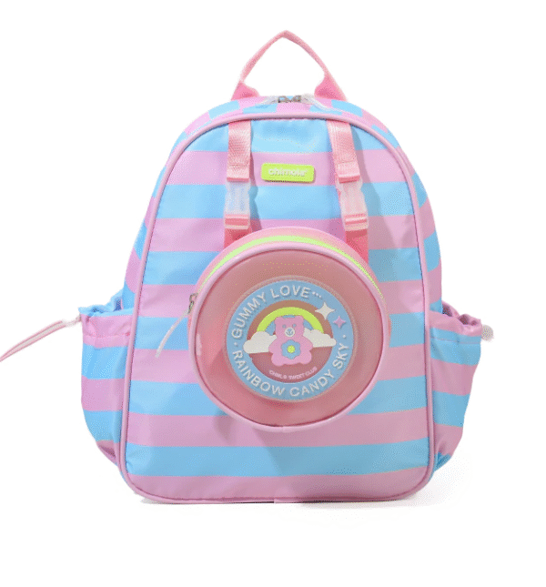 Mochila «Summer Break Light Blue » 14´´ espalda -Chimola