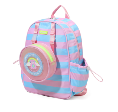 Mochila «Summer Break Light Blue » 14´´ espalda -Chimola