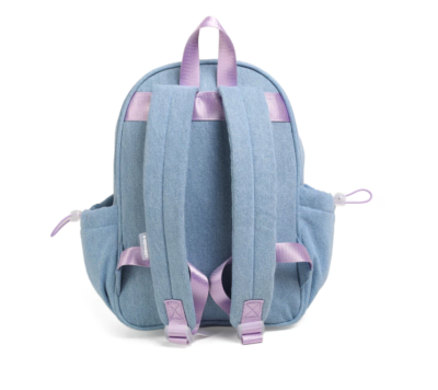 Mochila ''Denim Crew Purple'' 13´´ espalda-Chimola