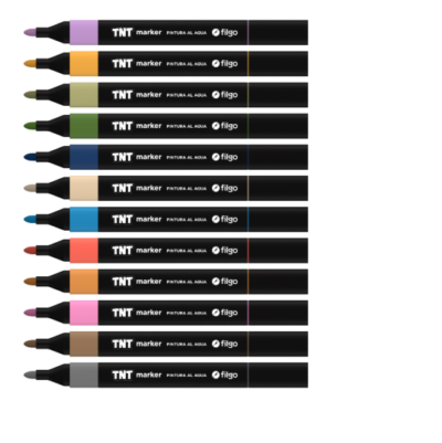 Marcador pintura al agua TNT MARKER x48- Filgo