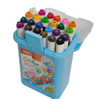Marcadores Deli skecth ColoRun x24
