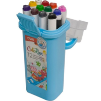 Marcadores Deli skecth  ColoRun x12