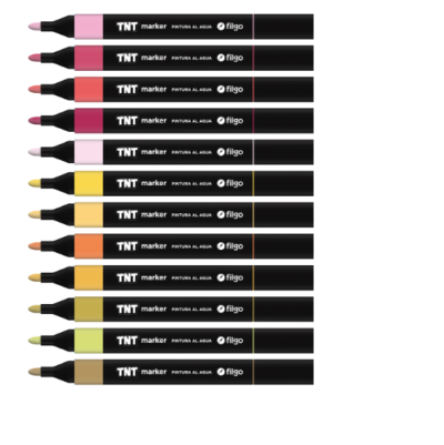 Marcador pintura al agua TNT MARKER x48- Filgo