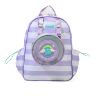 Mochila «Summer Break Light Purple» 14´´ espalda -Chimola
