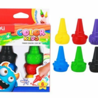 DEDOS Set de crayones para dedo x6 colores