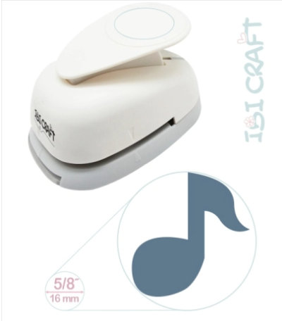 PERFORADORA ARTISTICA 17mm 3/4\" MUSICA