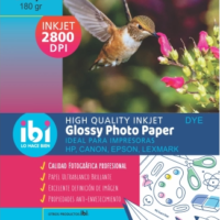 PAPEL FOTOGRAFICO A4 180grs x 20hjs