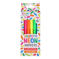Marcadores colores flúo x6 KIRUKI