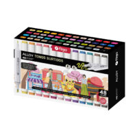 Marcador artístico Alloy Estuche x48 Tonos surtidos Filgo