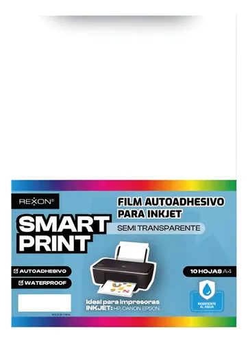 Papel fotografico Semi transparente A4 X10 Hojas