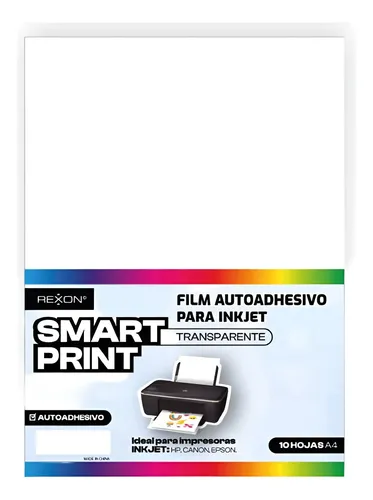 Papel fotografico Transparente A4 X10 Hojas