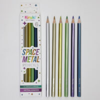 Lápices de colores x6 Metalizados KIRUKI