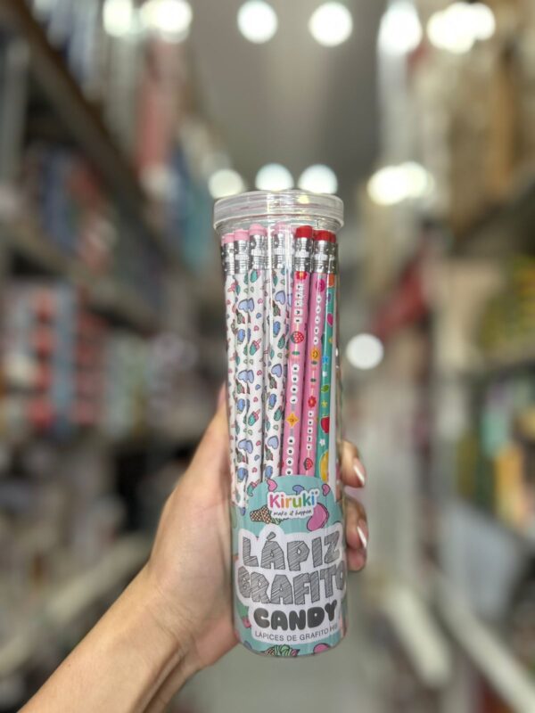 Lápices de grafito HB Candy KIRUKI