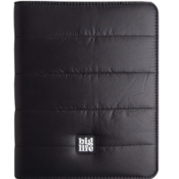 agenda Planner Puffer Negro Semana a la Vista 15x21cm