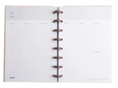 an Life Planner Trama Nude 15x21cm
