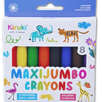 Crayones Maxi Jumbo x8 KIRUKI